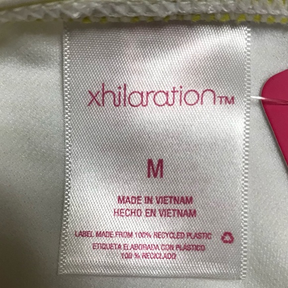 Xhilaration Yellow and White Stripped Hipster - Picture 4 of 6